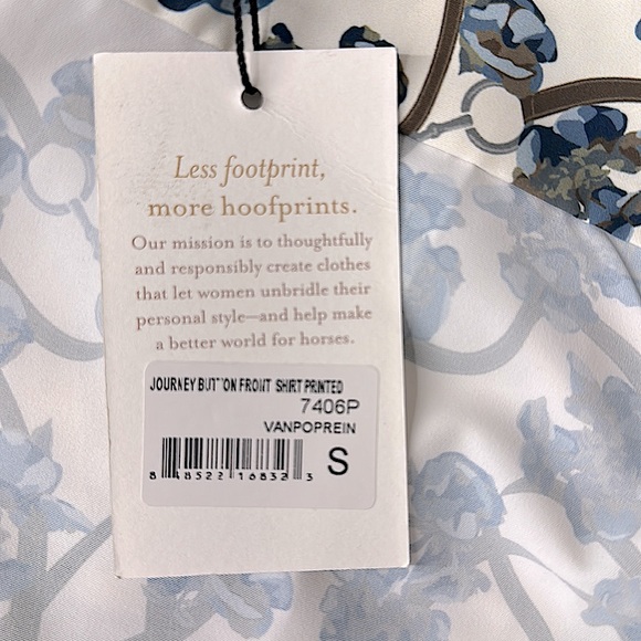 2-for-1 NWT - fresh out the 💼! Journey button, front shirt, printed!Vanilla pop - Picture 14 of 16